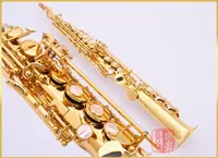 Yüksek Kaliteli Japonya Yanagisawa S991 B (B) Soprano Saksafon Pirinç Altın Lake Performanslı Müzik Aletleri Sax Kılıfı Ağızlık