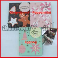 Hot Newest Eye Makeup Faced Christmas Gift Eye Shadow Eggnog LATTE Peppermint MOCHA Gingerbrcao COOKIE 7 Color Eyeshadow Blush Palette..