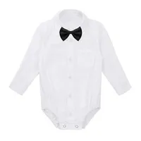 Camisas formales para bebés recién nacidos Caballero Modis Body Trajes de fiesta de boda body infantil Body Trajes Ropa de bebé