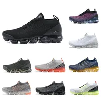 air vapormax vapor max 2019 Yeni Erkek Koşu Ayakkabı Chaussures 2018 Örme Tasarımcılar Sneakers Üst Kalite Bayan v3 Spor Eğitmenler Boyut Eur 36-45