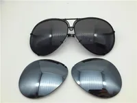Luxe-nieuwe merk designer zonnebril retro frameloze zonnebril vintage punk stijl eyewear topkwaliteit UV400 bescherming met doos