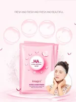 Популярные изображения HA увлажняющая маска для лица Конденсатная вода для лица увлажняющая усадочные поры корейская косметическая маска для лица Уход за кожей