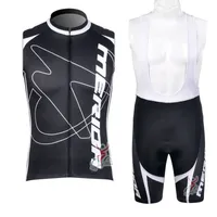 2019 Merida Pro Men Team Cycling Sticking Jersey Gilet Set Summer Quick Dry Cycling Abbigliamento Senza maniche Strada Bicycle Top K061203