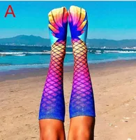Calzini della sirena animale 3D cosplay calze stampate scala per le donne adulte ragazze calza calda domestica 16 stili