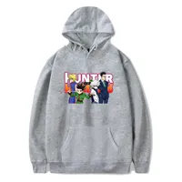 Kapüşonlular Erkek Sweatshirt Tracksuit Streetwear Anime harajuku rahat giysiler Hunter Hooded XXS-4XL Y200704 Üst x