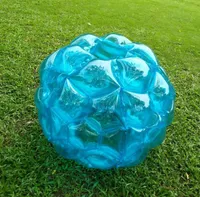 60cm面白い子供向けゲームバンパーボールグッズ屋外の膨脹可能な水ビーチのおもちゃPVCゾーリングローリングボールバンパーボール