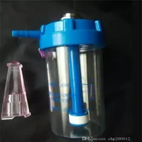 A-25 Hoogte Bongglass Klein Recycler Oil Rigs Waterleiding Douchekop Perc Bong Glass Pijpen Hookahs - Oxygen Cilinder