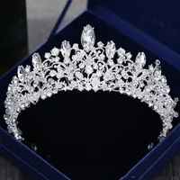 Luxury Crystal Beaded Wedding headpieces Free shipping Bridal Accessories Cheap BridalTiaras crowns Wedding Party WEar Headpiece