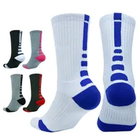Высококачественные мужские элитные баскетбольные носки сжатия на открытом воздухе спортивные мужские хлопковые полотенце нижние велосипедные носки мужские носки горячие новые дешевые скидки