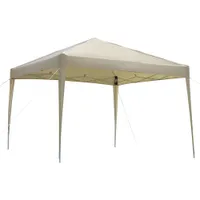 10x10ft Outdoor Picknick Canopy Shade Tent 3 x 3 M Heavy Duty Waterproof Easy Setup Right-Angle Folding Patio Sun Shelter Marquee Camping Shade