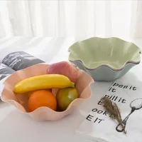 難しい格安の花の形の食品グレードのPPのプラスチック皿の皿のための皿のための皿のデザートナッツの食器セット
