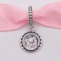 Andy Jewel 925 Sterling Silver Beads New DSN Parks الحصرية Pandora Aristocats Marie Cat Lady Charm