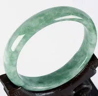 Más Barato Verde Natural Guizhou Jades Pulseras Ronda Brazaletes Para Las Mujeres Jades Accesorios de Joyería de Moda