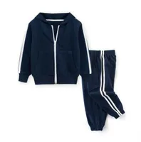 2020 PK kids athletic soft sports suits for boys and girls 4046N