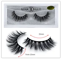HOT 3D Mink Eyelashes Eye makeup Minks False lashes Soft Natural Thick Fake Extension Beauty Tools 17 Styles 441
