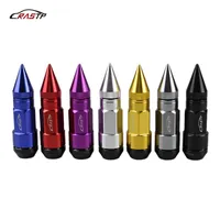 US STOCK HOT SALE Universal Anodized 20 PCS Racing Car Wheel Lug Nut With Spike M12*1.5mm Auto Car Accessories RS-LN043
