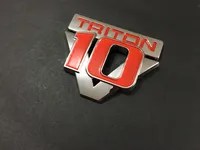 Triton V10 Emblem Car Sticker Plastic Badge