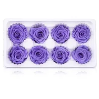 DIY Artificial Rose Flower Bright Color Home Decor Delicate Dried Flowers Wedding Festival Supplies New Style 27hl Ww