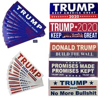 Donald Trump Car Stickers US President Auto Bumpersticker Brieven Houd Amerika Geweldige Trump 2020 Stickers Universal Vehicle Accessoires B5601