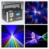 3000mw outdoor rgb fireworks laser lighting dj disco lights with sd card display