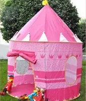 Ultralarge Kinder Strandzelt, Baby Toy Play Game House, Kinder Prinzessin Prince Castle Indoor Outdoor Spielzeug Zelte Weihnachtsgeschenke