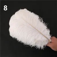 17inch (40-45cm) DIY Ostrich Feathers Plumes Craft Supplies for Wedding Centerpiece Wedding Party Event Decor Festive Decoration 8 Färger
