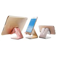 Universal Aluminium Metal Cell Phone Tablets PC Desk Stand Holder Support Bracket för iPhone 6 6S 5S SE för Galaxy Note 5