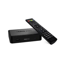 Novo Mag250w1 Mag 250 Linux Box Media Player mesmo que Mag322 Mag420 Sistema Streaming PK Caixas de TV Android