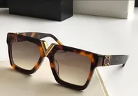 2019 fotograma completo de gafas de diseño de lujo de época MILLONARIO M96006WN gafas de sol para los hombres del logotipo del oro brillante de la venta caliente chapado en oro Top L2371