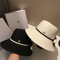 접을 수있는 휴일 해변 모자 고품질의 태양 모자 womens wide brim hats 조수 2 색 어부 모자 무료 배송