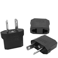 US to EU Plug Adapter USA to Europe Travel Wall AC Power Adapter Converter Travel Charger Converter