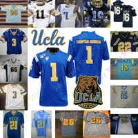 UCLA BRUINS Football Jersey NCAA College Maurice Jones-Drew Thompson-Robinson Ethan Garbons Zach Charbonnet Brittain Brown Kazmeir Allen Ale Kaho