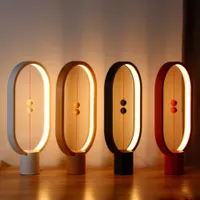 Plus récent Heng LED balance lampe Veilleuse Alimenté par USB Décoration d'intérieur Chambre Vigiles Lampe Novel Lumière de cadeau de Noël Lumière