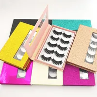 5pair/set 3D Mink Eyelashes Eye Makeup Mink Lashes Soft Natural Dense False Eyelashes Eye Lash Extension Beauty Tools GGA2469