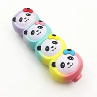 لطيف الحيوان سلسلة اسفنجي اليد ضغط لعبة جميلة pu الباندا squishies الضغط اللعب الأطفال هدية ملون الاطفال اللعب هدية