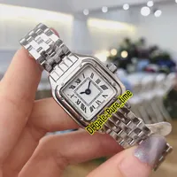 Panthere Mell WSPN0006 22 мм белый циферблат швейцарские кварцевые женские часы из нержавеющей стали браслет моды женские часы Pure_time