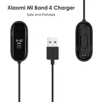 xiaomi에 대 한 높은 품질 USB 충전 케이블 Mi 밴드 4 Xiaomi Miband에 대 한 교체 코드 충전기 어댑터 4 스마트 팔찌 액세서리