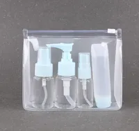 2019 여성 PVC 투명 방수 지퍼 화장품 가방 크기 15cmx3.5cmx12cm