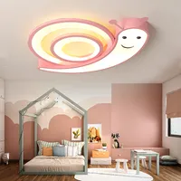 새로운 화이트 / 핑크 / 블루 현대 Led 천장 조명 어린이 방 침실 아이가 심장 plafon led avize 실내 천장 램프
