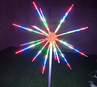 Magic LED Fireworks Light Pilot Pilot 12 Tryb Funkcja Wodoodporna Boże Narodzenie Party Wakacje Wróżka Light Decoration LLFA