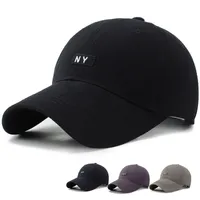 2019 nuovo cappello di modo di tendenza di design berretto da baseball NY lettera signore degli uomini di sport all'aria aperta cap paio visiera