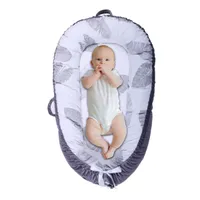 Cama de bebê de algodão portátil removível e lavável berço americano biônico cama de útero crianças ninho bebê berço