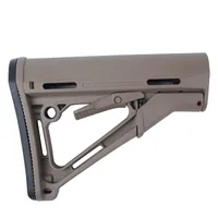 Ctr Stock Airsoft Black AEG GBB Polimer Tactical Airsoft Buttstock de