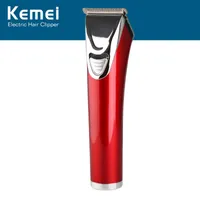 Marca Trimmers para el cabello Profesional Kemei Clipper Clipper Potente Barba de afeitar eléctrica Máquina de afeitar de afeitado de pelo 100-240V