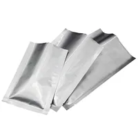 100 pcs 13 tamanhos 3 lados selando o vácuo da folha de alumínio da folha de alumínio Mylar Selo de calor de calor sacos de embalagem de alimentos