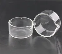 QBsomk Cenicero de vidrio Cenicero Cazador Recipiente de vidrio Varilla del plato Vidrio Bong de agua CUBO DE ACEITE / DISH / DABBER cuencos tubos