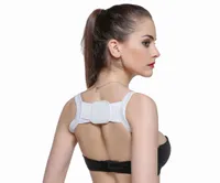 1pc Body Support Corrector Polyester Adjustable Therapy Posture Shoulder Back Support Belt Brace Back Corrector Braces Supports Health Care