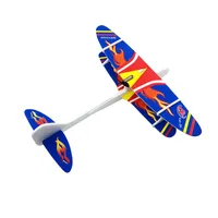 DIY lançamento de mão voando aviões capacitor lançamento de mão elétrica lançamento de lançamento de aeronaves inerciais espuma de brinquedo plano modelo ao ar livre educacional para