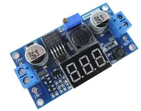 5V to 12v, 12v to 24v,5V to 24v DC DC power module- LM2596 Step Down Power Converter with LED Voltage Display Meter