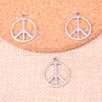 133pcs Charms peace sign symbol 21*17mm Antique Making pendant fit,Vintage Tibetan Silver,DIY Handmade Jewelry